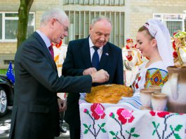 Moldovan president meets European Council president