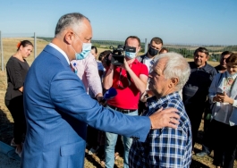 Президент Молдовы совершает рабочий визит на север страны