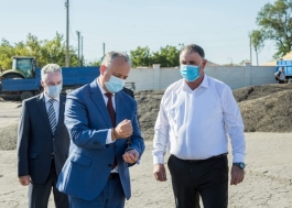 Igor Dodon a vizitat două întreprinderi agricole din raionul Sîngerei