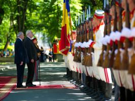 Președintele Nicolae Timofti a avut o întrevedere cu președintele Republicii Cehe, Miloš Zeman