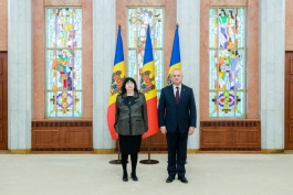 Președintele Igor Dodon a primit scrisorile de acreditare de la noul ambasador al Austriei