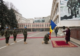 Președintele Republicii Moldova, Maia Sandu, a participat la ceremonia de detașare a contingentului Armatei Naționale în misiunea KFOR din Kosovo