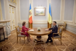 Președintele Republicii Moldova, Maia Sandu, în cadrul vizitei oficiale la Kyiv: „Ne dorim să fim mai mult decât vecini, ne dorim să fim prieteni”