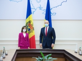 Probleme de actualitate bilaterală, discutate de Președintele Republicii Moldova, Maia Sandu, cu Prim-ministrul Ucrainei