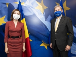 Președintele Maia Sandu a discutat, la Bruxelles, despre perspectiva relației cu Uniunea Europeană pe diverse domenii de cooperare