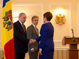 Moldovan environment minister takes oath as government member