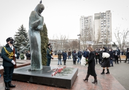 Președintele Maia Sandu a participat la manifestările consacrate Zilei comemorării celor căzuți în războiul din Afganistan