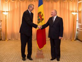 Moldovan president meets German envoy