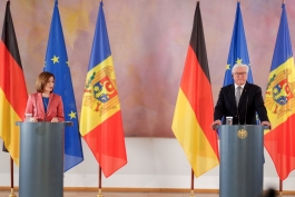 Declarația de presă a doamnei Maia Sandu, Președintele Republicii Moldova, după întrevederea oficială cu domnul Frank-Walter Steinmeier, Președintele Republicii Federale Germania