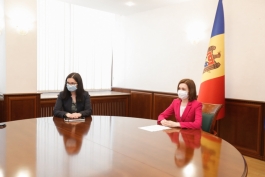 Relațiile bilaterale moldo-elene, abordate de Președinta Maia Sandu cu Ambasadoarea Greciei în țara noastră