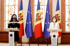 Declarația Președintelui Republicii Moldova, Maia Sandu, după întrevederea cu delegația Comisiei Europene sosită la Chișinău pentru prezentarea Planului de redresare economică oferit de Uniunea Europeană