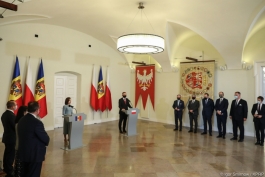 Declarația Președintelui Republicii Moldova, Maia Sandu, după întrevederea cu Președintele Republicii Polone, Andrzej Duda