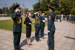 Președintele Maia Sandu către absolvenții Academiei Militare a Forțelor Armate „Alexandru cel Bun”: „Drumul pe care l-ați ales este dificil, dar onorant”