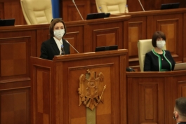 Discursul doamnei Maia Sandu, Președintele Republicii Moldova, la ședința de constituire a Parlamentului de legislatura a XI-a