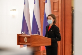 Președintele Maia Sandu: „Vizita Președintelui Republicii Slovenia este pentru a transmite un semnal de sprijin pentru agenda noastră ambițioasă de reforme”