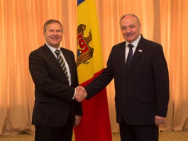 Moldovan president meets Austrian envoy