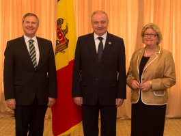 Moldovan president meets Austrian envoy