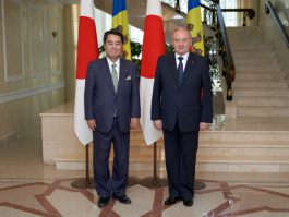 Președintele Nicolae Timofti a avut o întrevedere cu viceministrul parlamentar pentru afaceri externe al Japoniei, Takao Makino