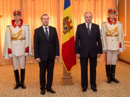 Moldovan president receives accreditation letters from German, Lithuanian envoys