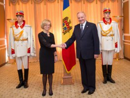 Președintele Republicii Moldova, Nicolae Timofti, a primit scrisorile de acreditare din partea a doi ambasadori