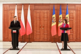 Președinta Maia Sandu: „Polonia este un prieten de nădejde al Republicii Moldova”