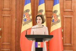 Press Statement of President Maia Sandu after the meeting with the President of the Republic of Latvia Egils Levits