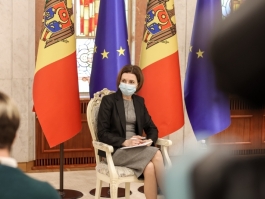 Șefa statului s-a întâlnit cu reprezentanții organizațiilor de tineret din țară