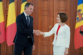 Președinta Maia Sandu, după discuțiile cu Prim-ministrul Belgiei: „Moldova contează pe sprijinul Belgiei în obținerea statutului de țară candidată pentru aderarea la Uniunea Europeană”