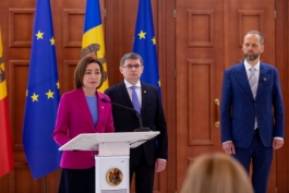 The Republic of Moldova handed over the completed questionnaire for accession to the European Union