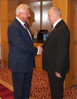 Moldovan president, belarusian PM address ties, cooperation, trade