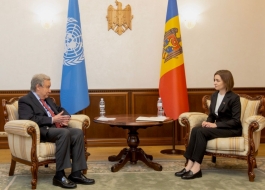 Șefa statului s-a întâlnit cu Secretarul General al ONU, António Guterres: „Vrem să construim o lume mai sigură și mai bună pentru toți”