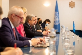 President Sandu met with UN Secretary-General António Guterres: "We want to build a safer and better world for all"