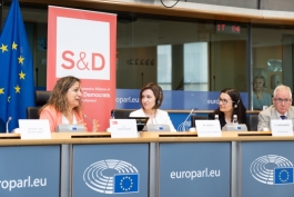 Președinta Maia Sandu s-a întâlnit cu reprezentanții mai multor grupuri politice din Parlamentul European