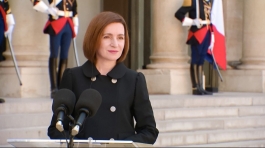 Press statement by President Maia Sandu on the occasion of the meeting with Emmanuel Macron, President of the French Republic