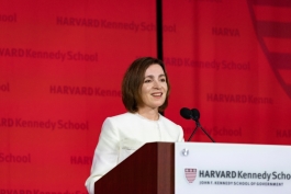 President Maia Sandu Address at Harvard Kennedy School 2022 Graduation