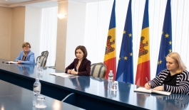 Șefa statului s-a întâlnit cu reprezentanții comunității ucrainenilor din Moldova