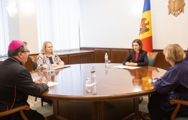 The representative of the Holy See sent a message of appreciation on behalf of His Holiness, the Pope of Rome to the citizens of the Republic of Moldova