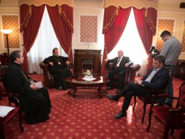 Moldovan president meets Metropolitan of Chisinau and All Moldova 