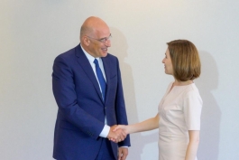 President Maia Sandu and Greek Foreign Minister discussed about the regional security situation