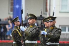 Message from President Maia Sandu at the hoisting ceremony of the State Flag of Lithuania, on the occasion of Statehood Day (King Mindaugas Coronation Day)