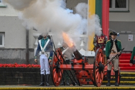 Message from President Maia Sandu at the hoisting ceremony of the State Flag of Lithuania, on the occasion of Statehood Day (King Mindaugas Coronation Day)