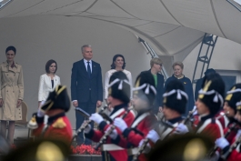 Mesajul Președintei Maia Sandu la ceremonia de arborare a Drapelului de Stat al Lituaniei, cu ocazia Zilei Statalității (Ziua Încoronării Regelui Mindaugas)