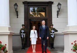 Press Statement by President Maia Sandu after the Meeting with Lithuanian President Gitanas Nauseda