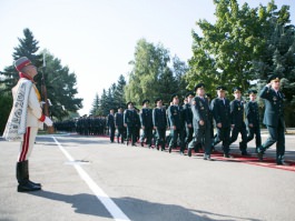 Președintele Nicolae Timofti a participat la ceremonia dedicată aniversării a 23 de ani de la crearea Armatei Naționale