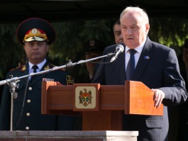 President Nicolae Timofti attended a festivity dedicated to the 23rd anniversary of the National Army