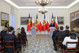 President Maia Sandu, in Warsaw: "Poland remains a reliable partner of the Republic of Moldova, with which we wish to further develop good cooperation"