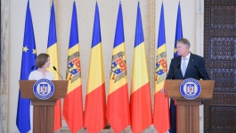 Declarația de presă a Președintei Maia Sandu după întrevederea cu Președintele României, Klaus Iohannis