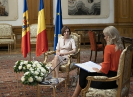 President Maia Sandu met with the Romanian Government and Parliament