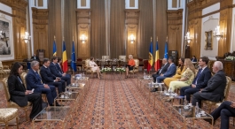 President Maia Sandu met with the Romanian Government and Parliament