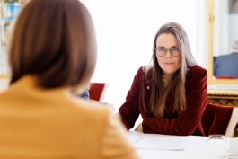 The Head of State discussed with the Prime Minister of Iceland, Katrín Jakobsdóttir   